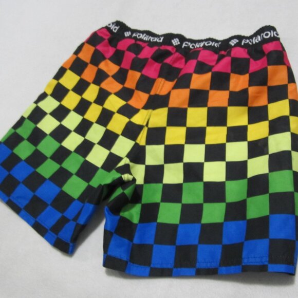 Polaroid Swimming Trunks Men's Size M multicolor polyester Shorts - Picture 9 of 12